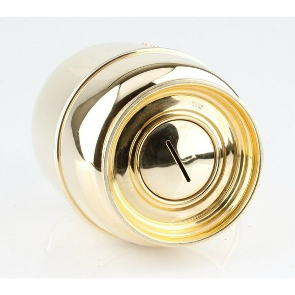 Cartier Thermos Flask/Bottle 14k Yellow and White Gold Very Rare Vintage Piece - Picture 4 of 5